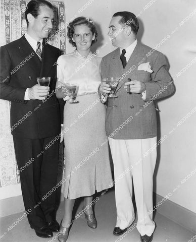 crp-03744 1940's music Frank Parker w Mr & Mrs Jan Garber crp-03744