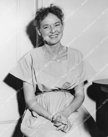 crp-03804 1953 crime photo Dorothy Comingore (of Citizen Kane) in jail arrested for prostitution crp-03804