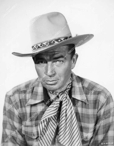 crp-04064 1947 Bruce Cabot in cowboy hat portrait film Gunfighters crp-04064