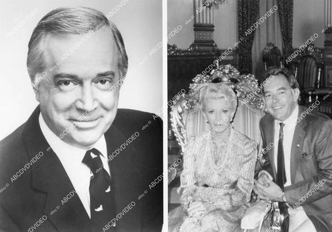 crp-04211 1980's Hugh Downs, Lana Turner TV Lifestyles of the Rich & Famous crp-04211