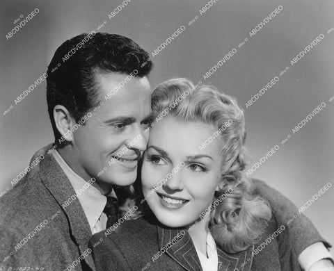 crp-04507 1944 Larry Parks, beautiful Lynn Merrick film Stars on Parade crp-04507