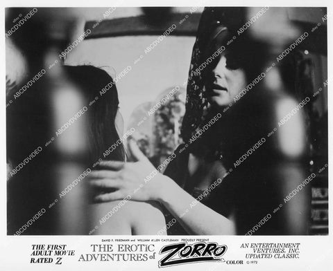 crp-00461 1972 Jacqueline Giroux Penny Boran Lynn Harris sexy time film The Erotic Adventures of Zorro crp-00461