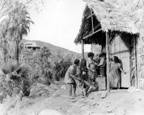 crp-04681 1924 native villagers silent film The Marriage Cheat crp-04681