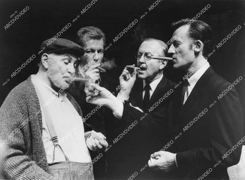crp-00469 Roy Dotrice Jonathan Hogan John Horton Daniel Gerroll stage play The Homecoming Roundabout Theatre Comp crp-00469