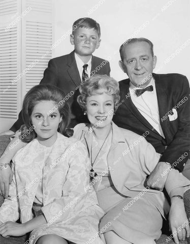crp-04741 1962 Lynn Loring & family, Eddie Foy Jr switch teenage kids reality TV Fair Exchange, Audrey Christie,Flip Mark crp-04741