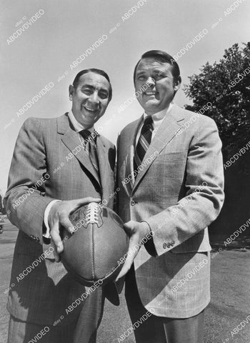 crp-04778 1971 spotscasters Howard Cosell, Keith Jackson TV NFL Monday Night Football crp-04778
