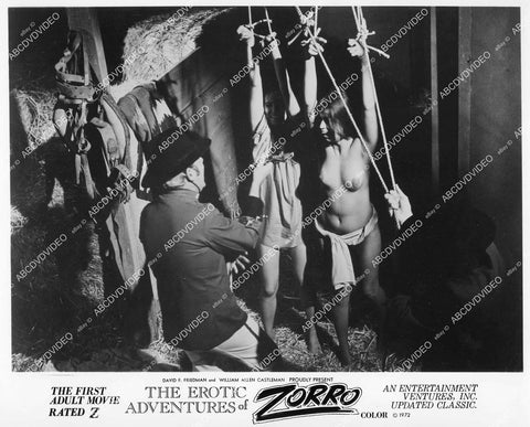 crp-00479 1972 Jacqueline Giroux Penny Boran Lynn Harris sexy time film The Erotic Adventures of Zorro crp-00479