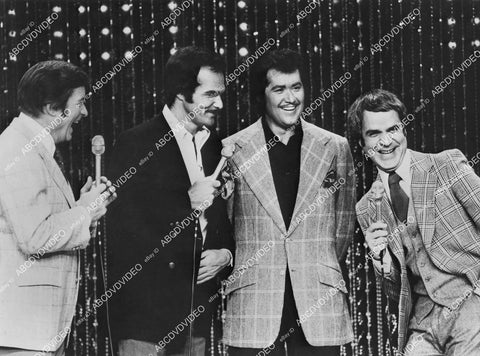 crp-04835 1970's Rich Little, Burt Reynolds, Wayne Newton TV The Mike Douglas Show crp-04835