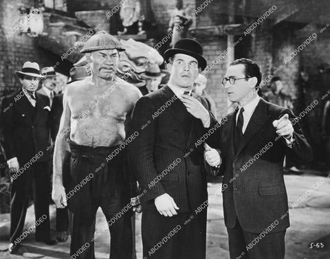 crp-04877 1934 E Alyn Warren, Nat Pendleton, Harold Lloyd film The Cat's Paw crp-04877