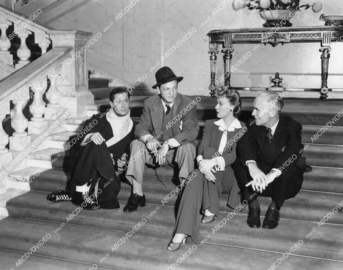 crp-05098 1941 Robert Montgomery, Alexander Hall, Rita Johnson, James Gleason film Here Comes Mr Jordan crp-05098