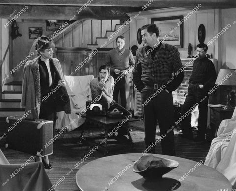 crp-05264 1945 Signe Hasso, Grant withers and cast film Dangerous Partners crp-05264