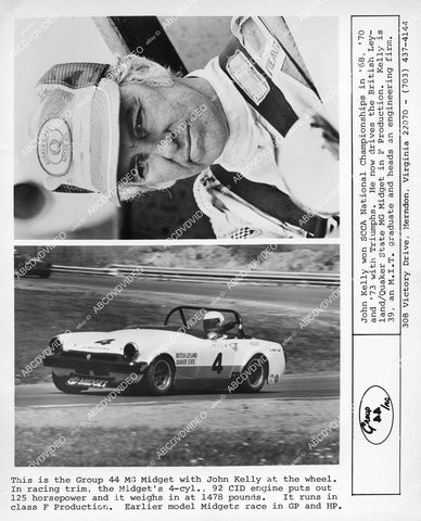 crp-00547 auto racing John Kelly MG Midget racecar Group 44 crp-00547