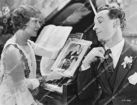 crp-05576 1927 May McAvoy, Conrad Nagel silent film If I Were Single crp-05576