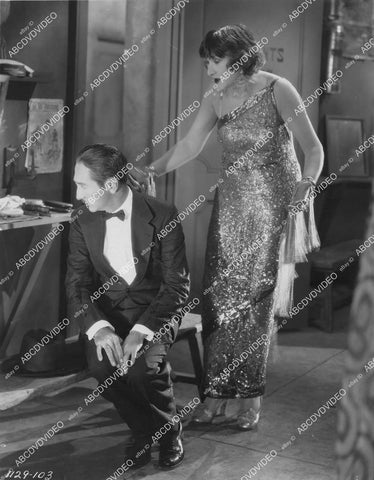 crp-05629 1928 Adolphe Menjou, Evelyn Brent silent film His Tiger Wife crp-05629
