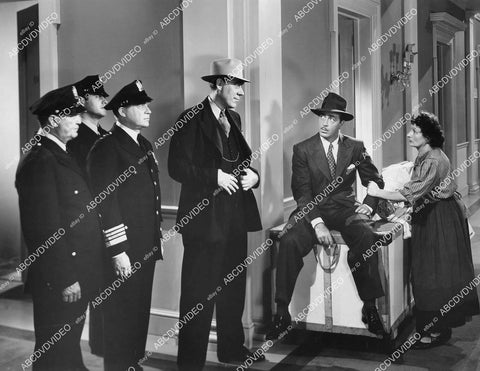 crp-05921 1941 Eddie Dunn, John Howard, Una O'Connor film Three Girls About Town crp-05921