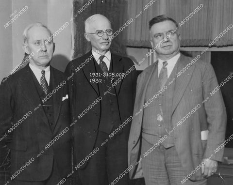 crp-05949 1931 trains Daniel Willard, David Robertson, Alvaney Johnson B&O Railroad union wage deal crp-05949