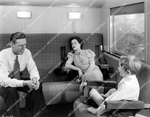 crp-05984 1950's trains folks enjoy new City of Los Angeles streamliner railroad cars Union Pacific crp-05984