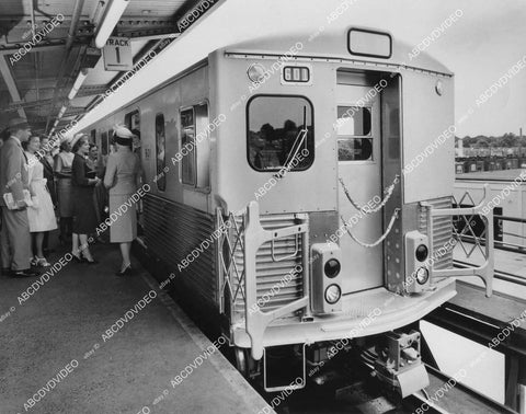 crp-05999 1950's trains Philadelphia subway-elevated railroad Stainless Steel rapid transit car crp-05999