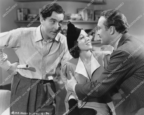 crp-06017 1937 John Boles, Frances Drake, Albert Dekker film She Married an Artist crp-06017