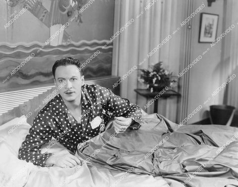 crp-06097 1929 Rod La Rocque in bed silent film The Man and the Moment crp-06097