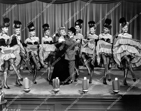 crp-06118 1943 Glenda Farrell and chorus girl specialty dancers film Klondike Kate crp-06118