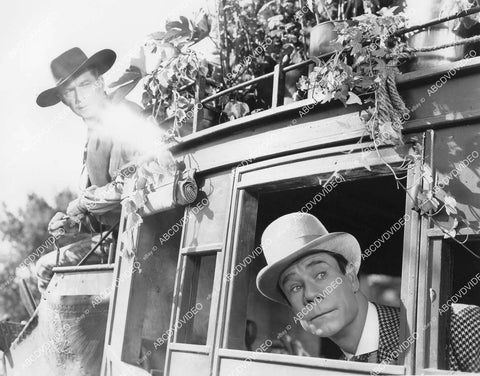 crp-06171 1942 Joe E Brown on the stagecoach film Shut My Big Mouth crp-06171