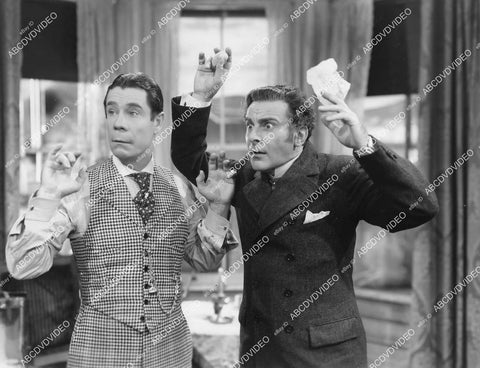 crp-06173 1942 Joe E Brown, Fritz Feld film Shut My Big Mouth crp-06173