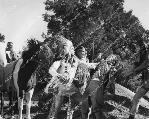 crp-06214 1942 Nobel Johnson, Joe E Brown, Chief Thunder Cloud d film Shut My Big Mouth crp-06214