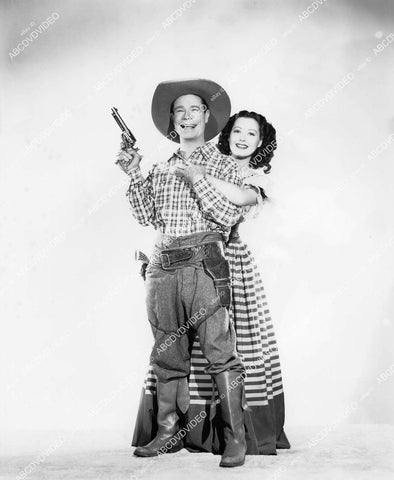crp-06243 1942 Joe E Brown, Adele Mara portrait g film Shut My Big Mouth crp-06243