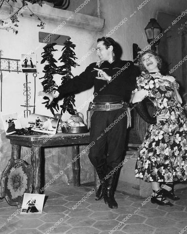 crp-06259 1942 Victor Jory and Joe E Brown dancing away film Shut My Big Mouth crp-06259