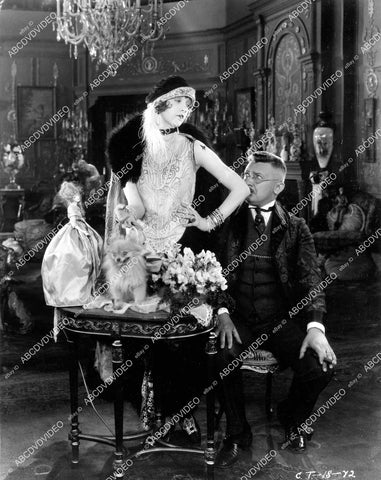 crp-06303 1924 photo Constance Talmadge, Jean Hersholt f silent film The Goldfish crp-06303