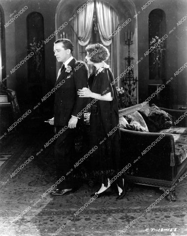 crp-06332 1924 photo Jack Mulhall, Constance Talmadge w silent film The Goldfish crp-06332