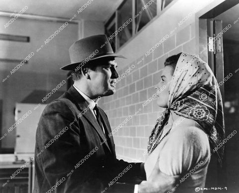 crp-06364 1961 Gregg Palmer pleads w Elaine Stewart film Most Dangerous Man Alive crp-06364