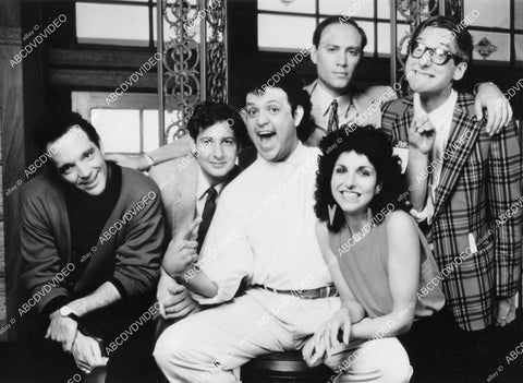 crp-06535 1988 Richard Jeni, Paul Dillery, Rick Reynolds, Cathy Ladman, Paul Rodriguez Young Comedians Show crp-06535