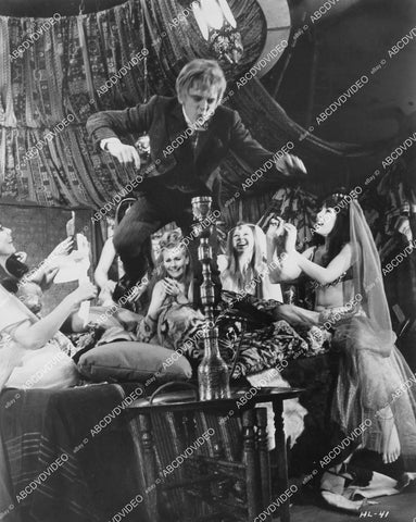 crp-00664 1969 David Hemmings chased through the brothel film The Best House in London crp-00664
