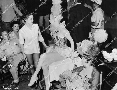 crp-06714 1955 Barbara Whiting, Martha Hyer film Paris Follies of 1956 crp-06714