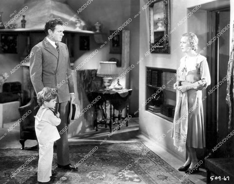 crp-06760 1930 Charles Bickford, Kay Johnson, Dickie Moore film Passion Flower crp-06760