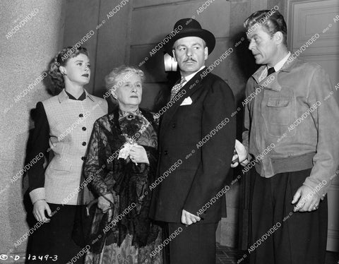 crp-06819 1951 Helen Walker, Elisabeth Risdon, Wilton Graff, Willard Parker film My True Story crp-06819