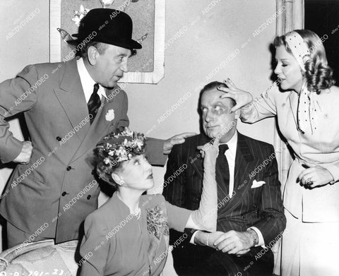 crp-06840 1944 Hugh Herbert, Alan Mowbray, Marjorie Gateson, Glenda Farrell film Ever Since Venus crp-06840