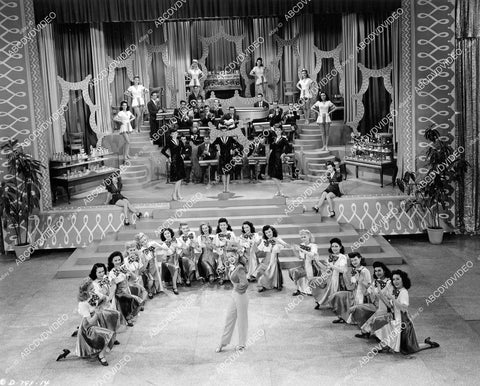crp-06851 1944 music Ina Ray Hutton & all girl band w specialty dancers film Ever Since Venus crp-06851
