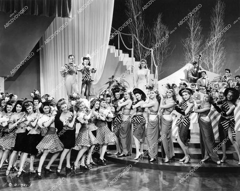 crp-06854 1944 music Ina Ray Hutton & all girl band, Bill Shawn w specialty dancers film Ever Since Venus crp-06854
