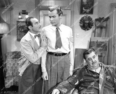 crp-06874 1944 Fritz Feld, Ross Hunter, Billy Gilbert film Ever Since Venus crp-06874