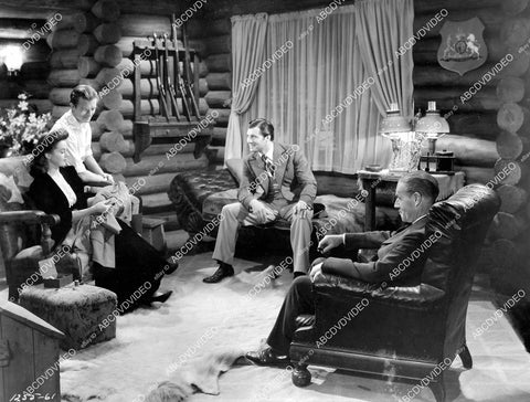 crp-06901 1942 Patricia Dane, James Craig and cast film Northwest Rangers crp-06901