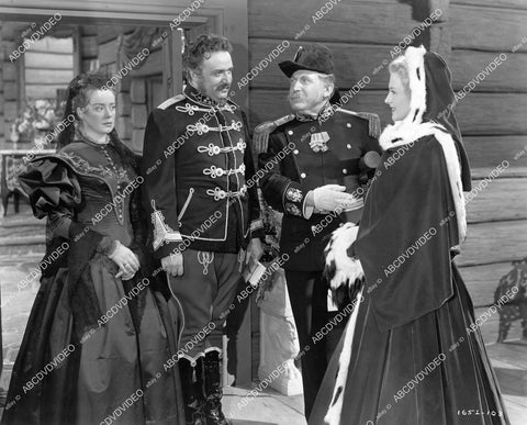 crp-07085 1947 Hugo Haas, Elsa Lanchester, Michael Visaroff, Ilona Massey film Northwest Outpost crp-07085