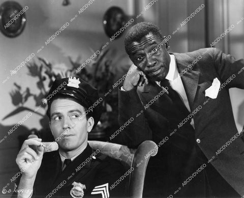 crp-07150 1944 Hugh Beaumont, Clarence Muse film The Racket Man crp-07150