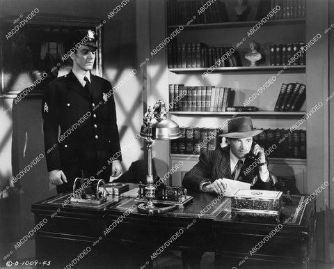 crp-07162 1944 Tom Neal, Hugh Beaumont film The Racket Man crp-07162