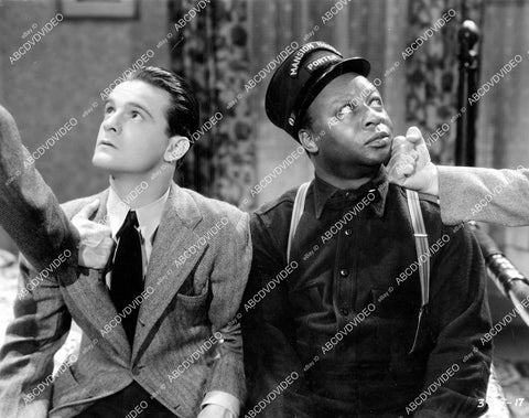 crp-07202 1940 Frankie Darro, Mantan Moreland film On the Spot crp-07202