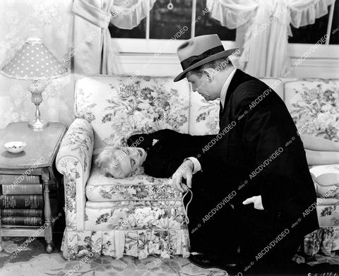 crp-07234 1946 Barton MacLane, Helen Mowery Whistler film Mysterious Intruder crp-07234
