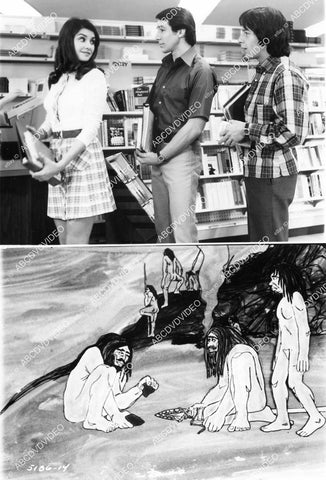 crp-07290 1973 Johnny Crawford, Victoria Principal, Dennis Olivieri film The Naked Ape crp-07290