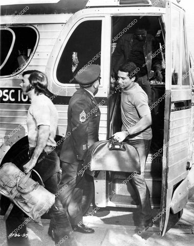 crp-07297 1973 Johnny Crawford getting off the bus film The Naked Ape crp-07297